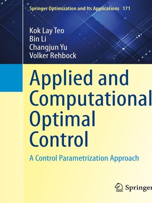 cover image of Applied and Computational Optimal Control